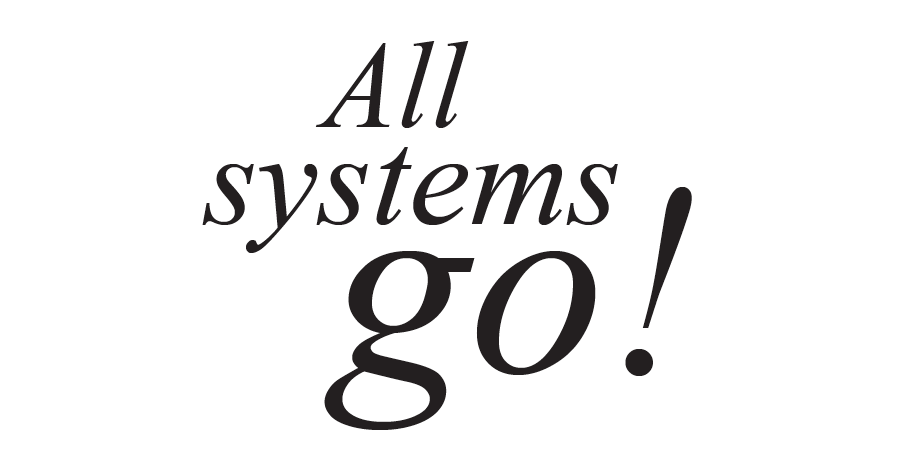 Publishing ‘All Systems Go!’